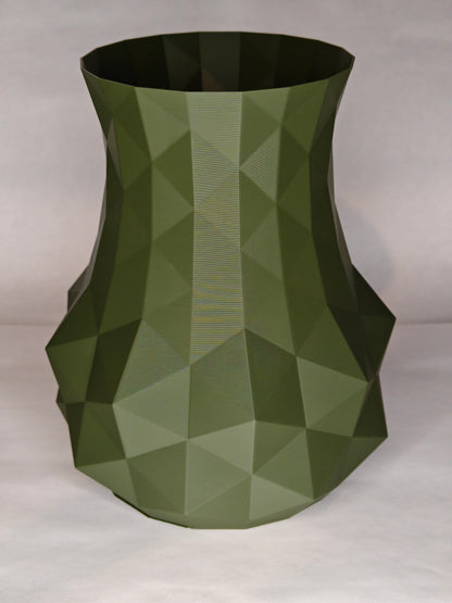 Plexa Vase — geometrisches 3D-gedrucktes Statement-Piece