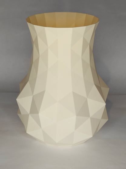 Plexa Vase — geometrisches 3D-gedrucktes Statement-Piece