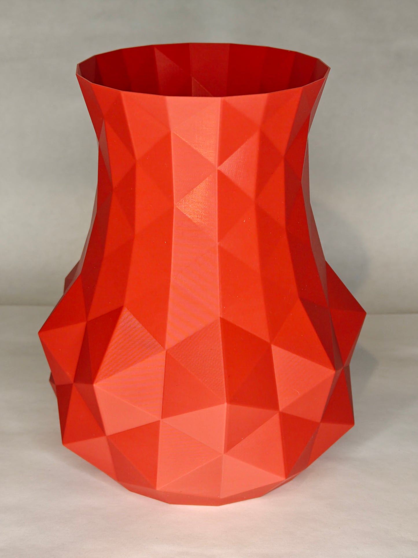 Plexa Vase — geometrisches 3D-gedrucktes Statement-Piece