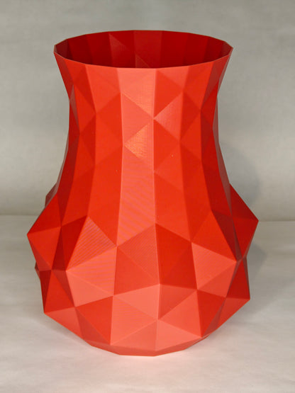 Plexa Vase — geometrisches 3D-gedrucktes Statement-Piece