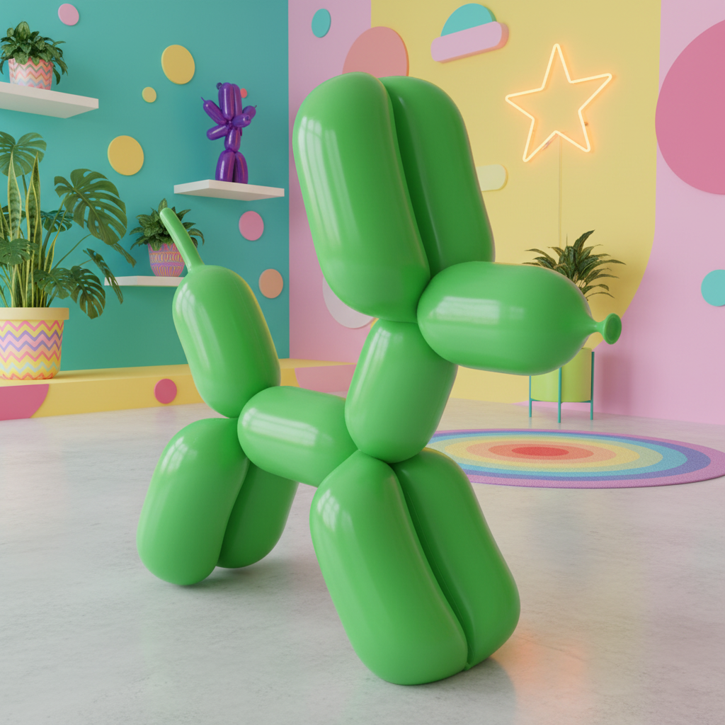 3D Shook's Balloon Poodle